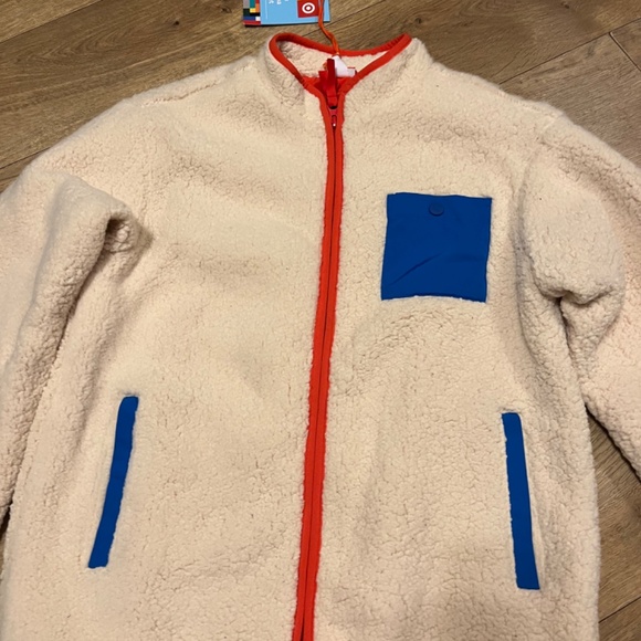 Lego X Target collection Sherpa Jacket size large NWT - Picture 2 of 11